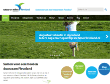 Tablet Screenshot of nmfflevoland.nl